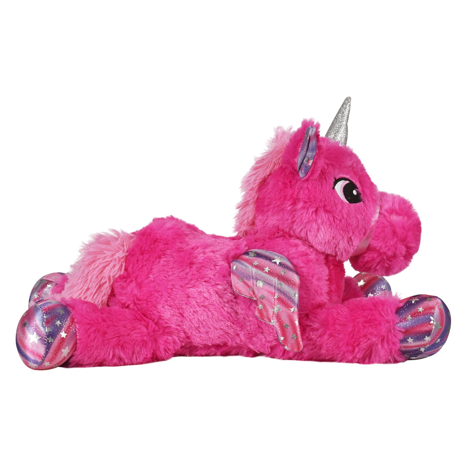 Peluche Unicornio acostado 30 cm PK3930-30 Fucsia
