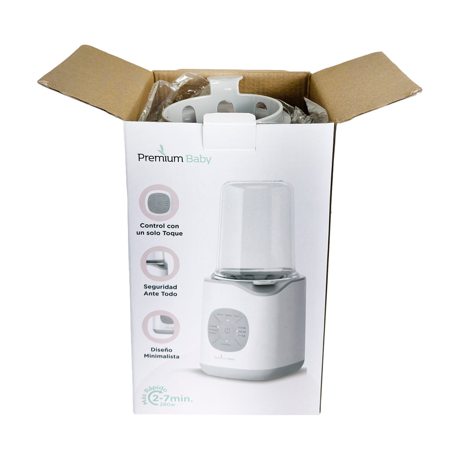 Calentador y Esterilizador de biberones PB-L204