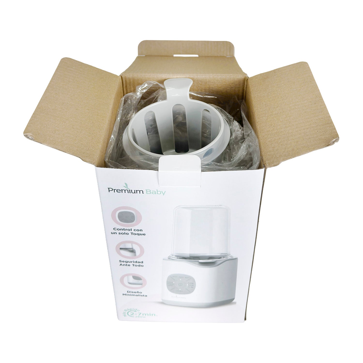 Calentador y Esterilizador de biberones PB-L204