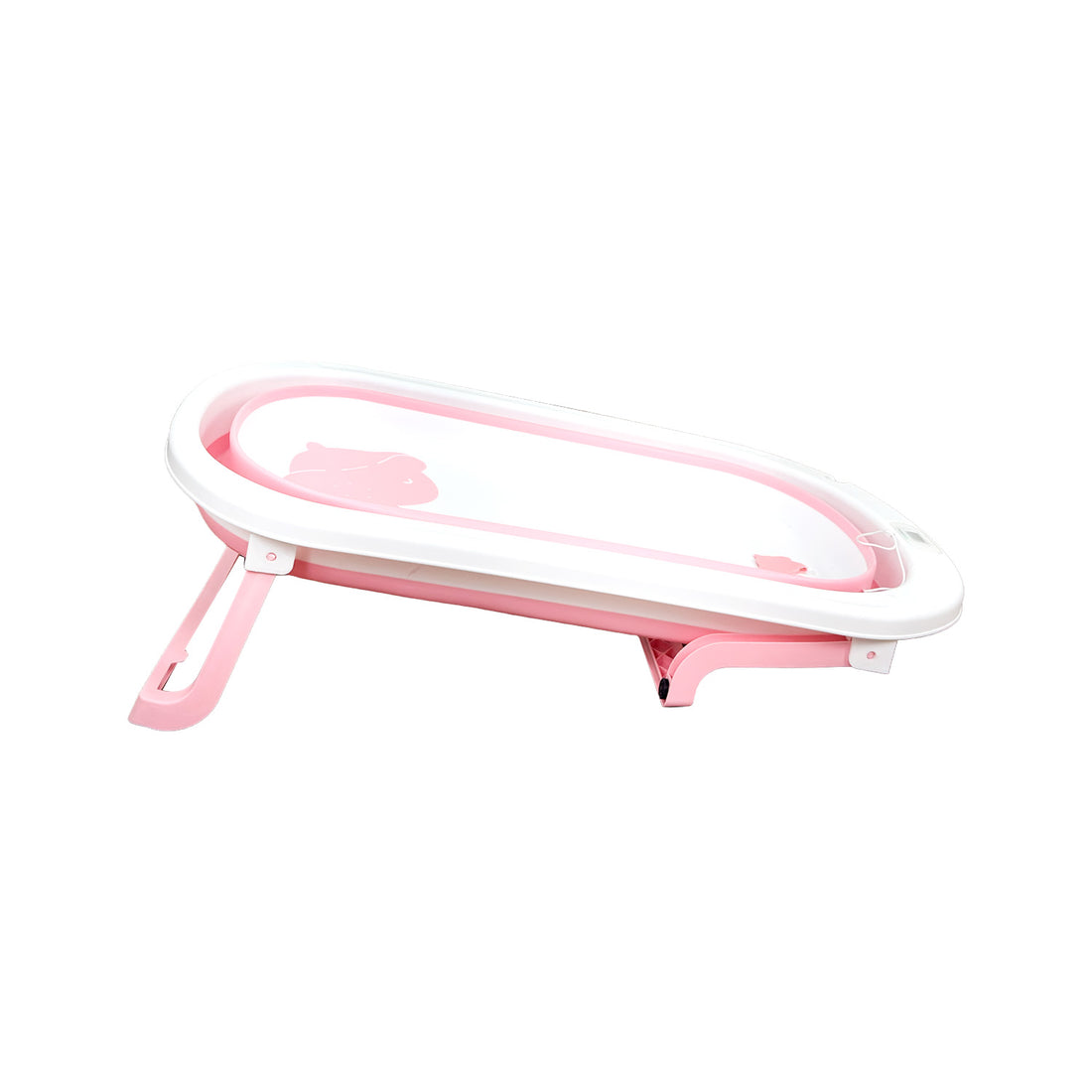 Bañera Bebé Premium baby Cojín y Termómetro Pol Rosa