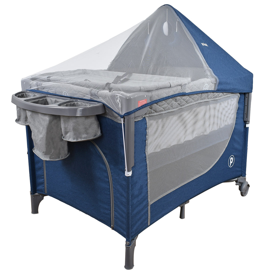 Cuna Colecho Bebe Pro-Max Priori Azul