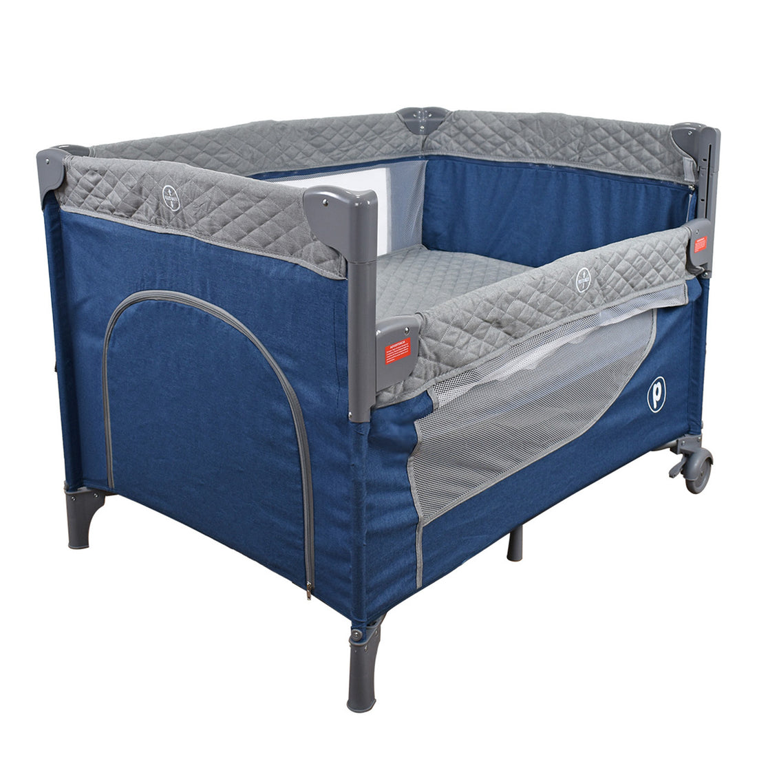 Cuna Colecho Bebe Pro-Max Priori Azul