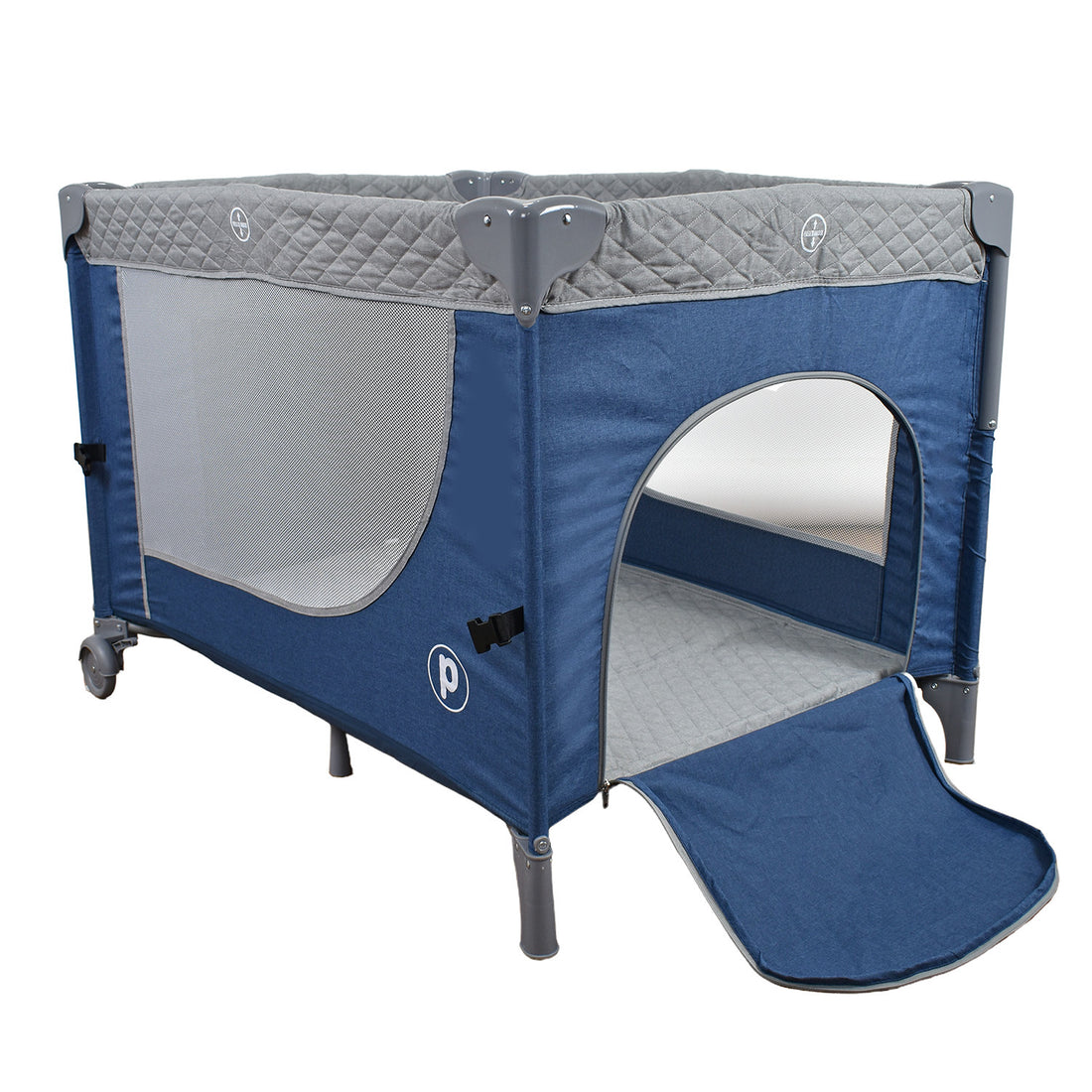 Cuna Colecho Bebe Pro-Max Priori Azul
