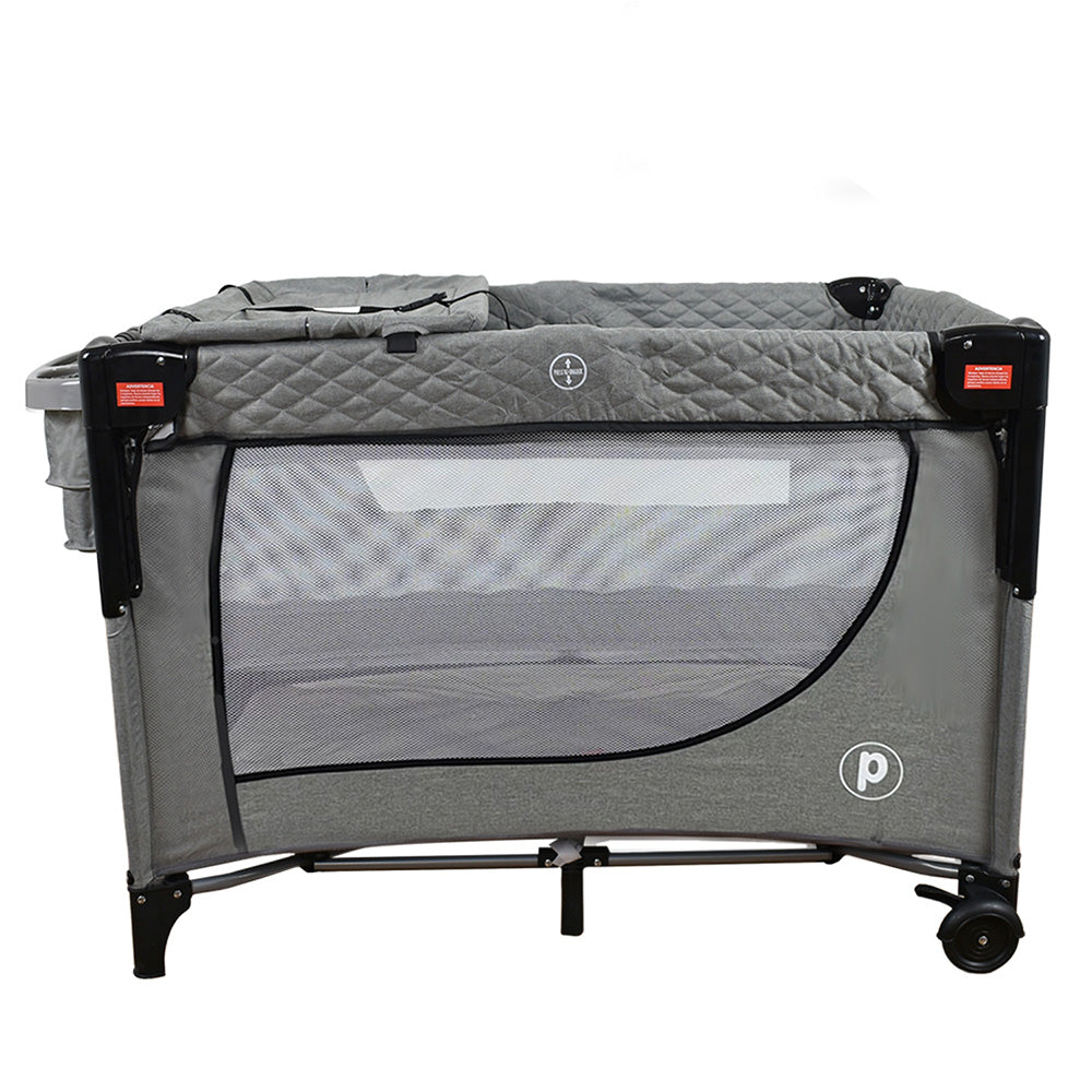 Cuna Colecho Bebe Pro-Max Priori Gris