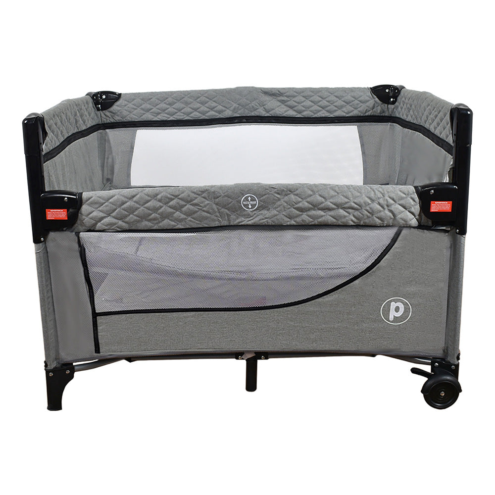 Cuna Colecho Bebe Pro-Max Priori Gris