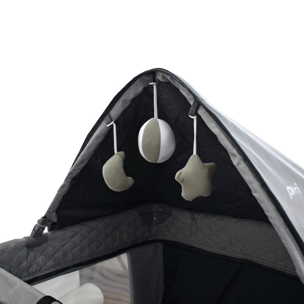 Cuna Colecho Bebe Pro-Max Priori Gris
