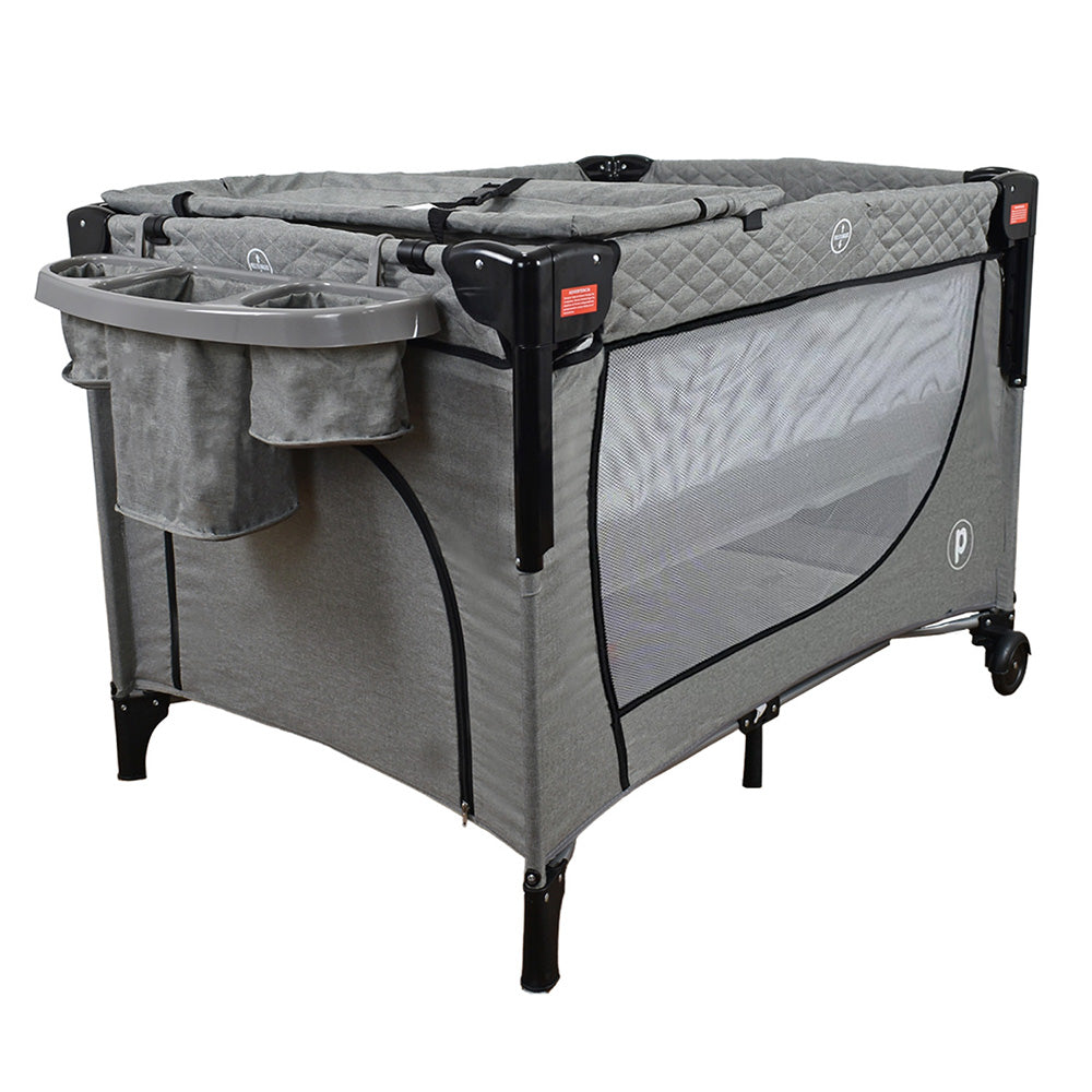 Cuna Colecho Bebe Pro-Max Priori Gris