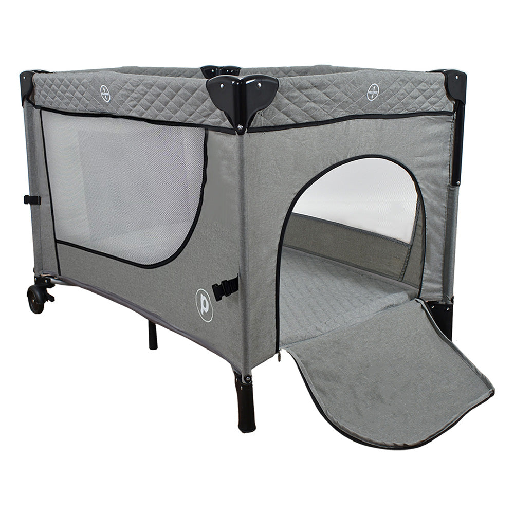 Cuna Colecho Bebe Pro-Max Priori Gris