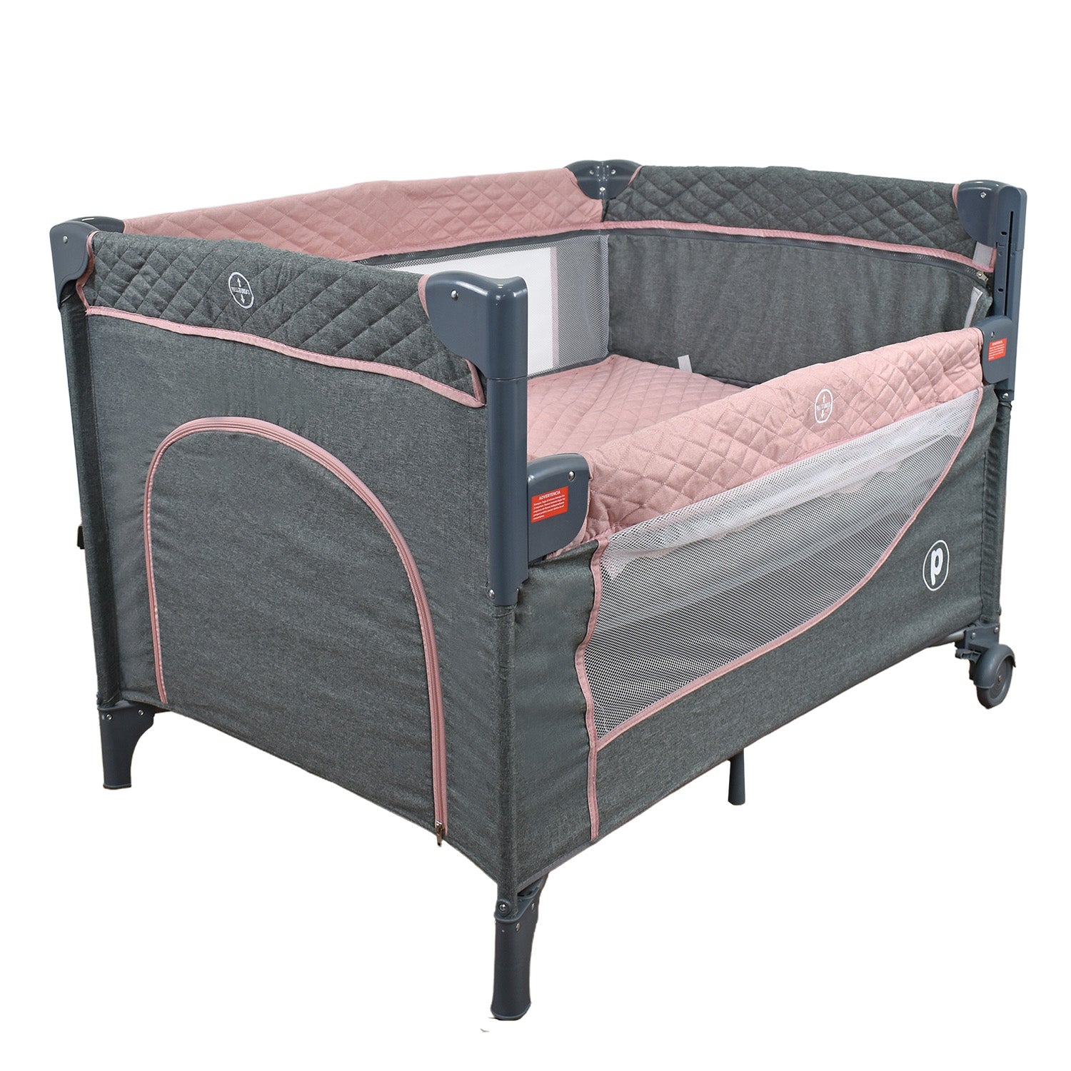 Cuna Colecho Bebe Pro-Max Priori Rosa
