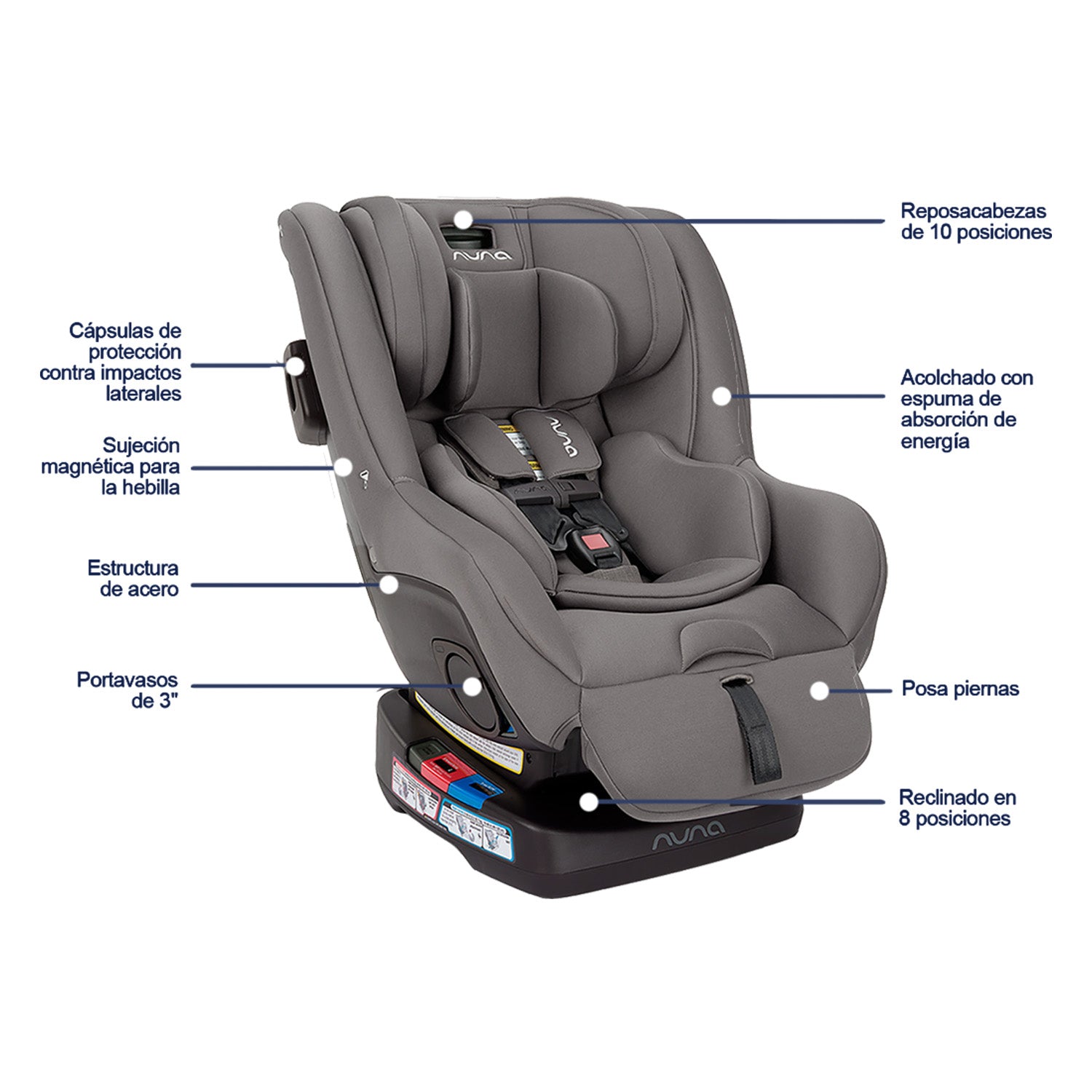 Silla De Carro Seat Rava Next  Nuna Granite