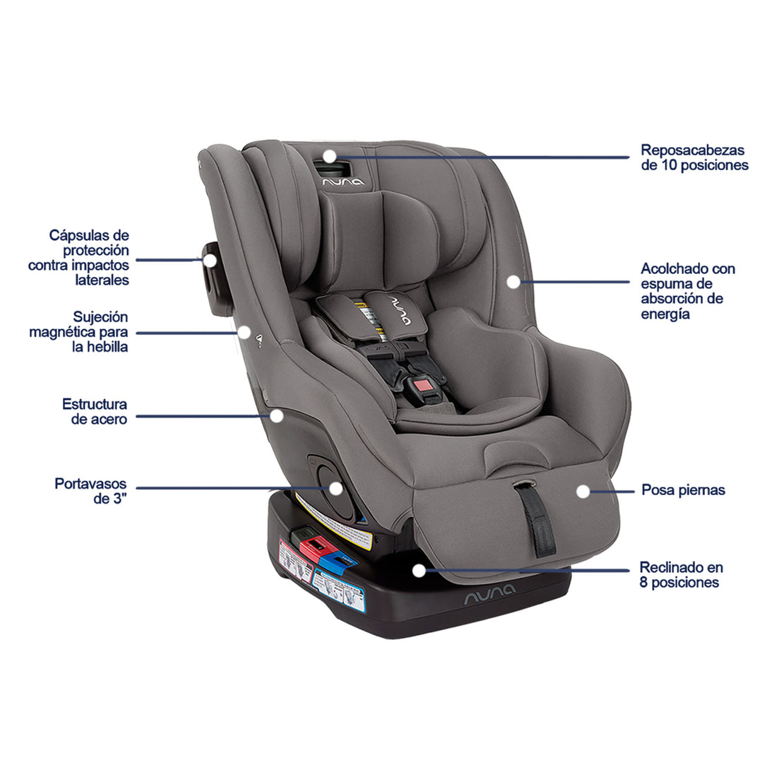 Silla De Carro Seat Rava Next  Nuna Granite
