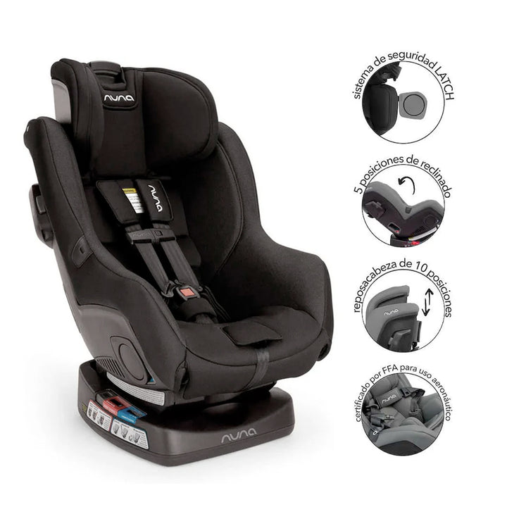 Silla Carro Bebe Nuna Rava Caviar