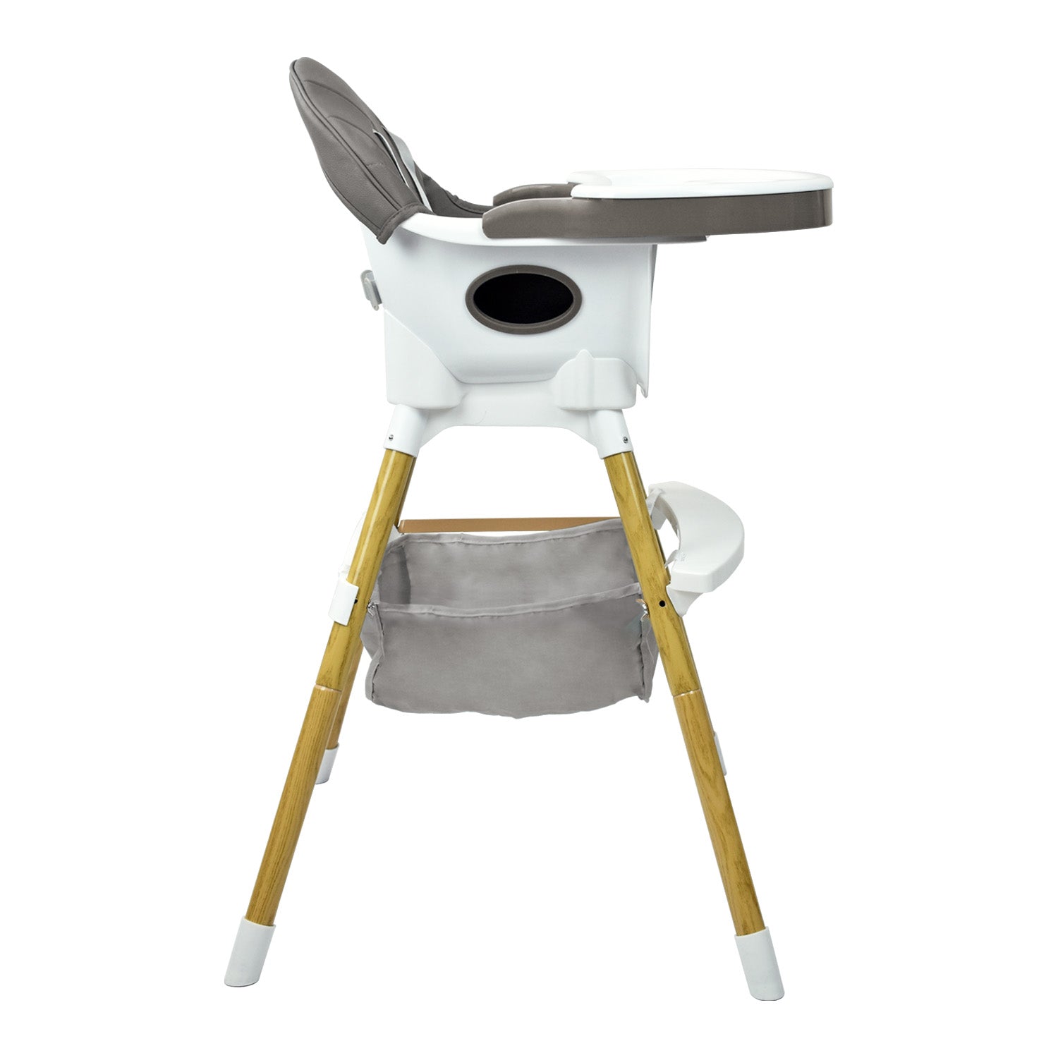 Silla Comedor Bebé 2en1 Happy Baby Rock Gris
