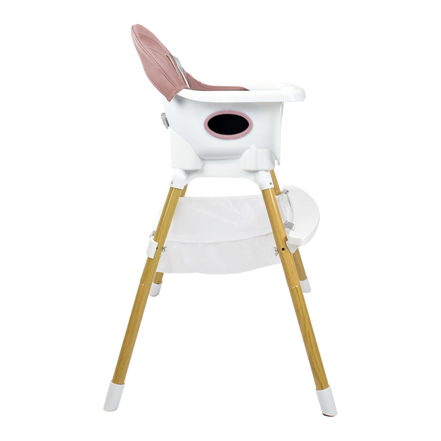 Silla Comedor Bebé 2en1 Happy Baby Rock Rosa