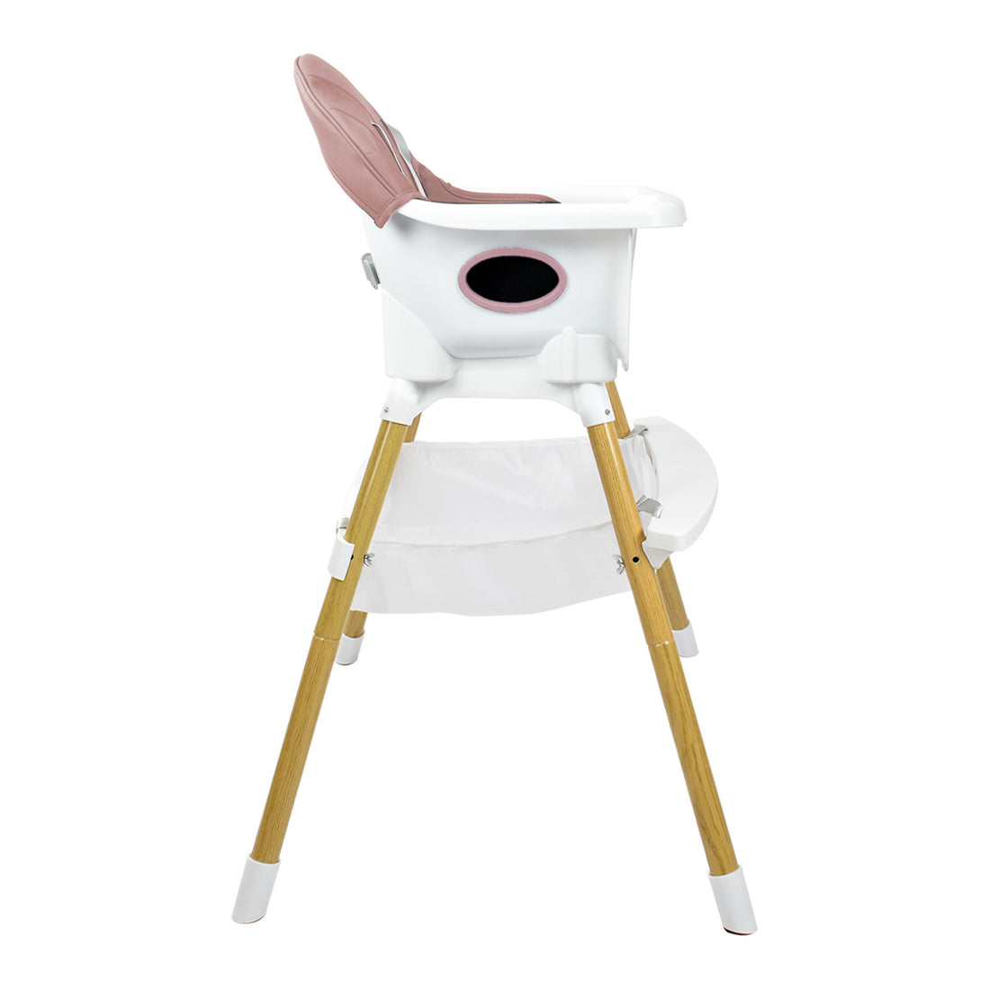 Silla Comedor Bebé 2en1 Happy Baby Rock Rosa