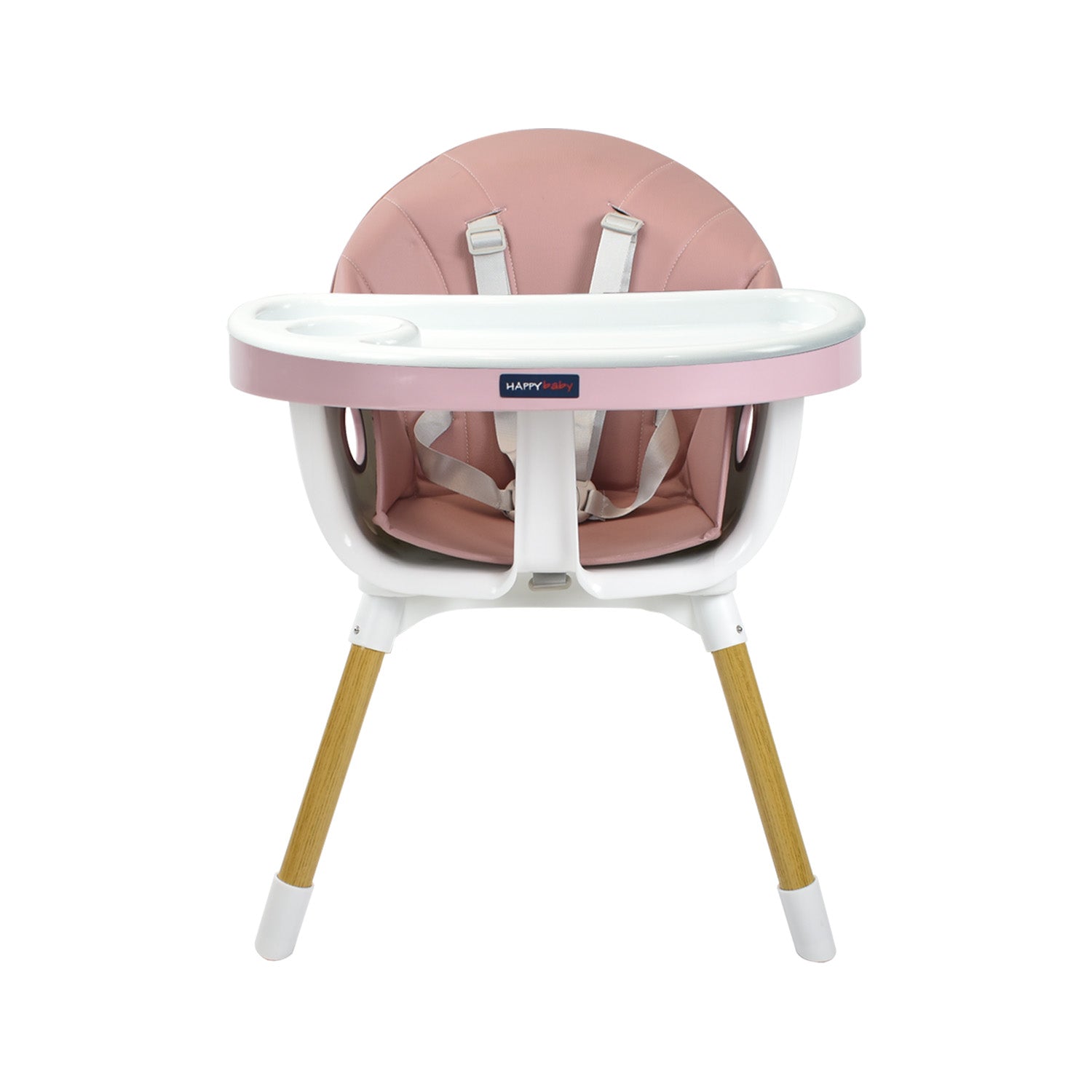 Silla Comedor Bebé 2en1 Happy Baby Rock Rosa