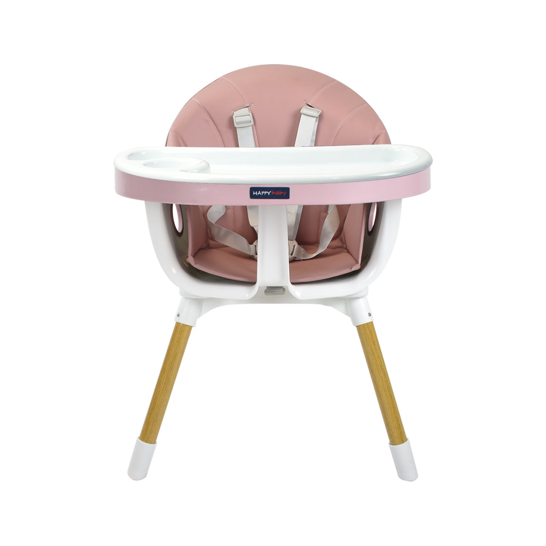 Silla Comedor Bebé 2en1 Happy Baby Rock Rosa