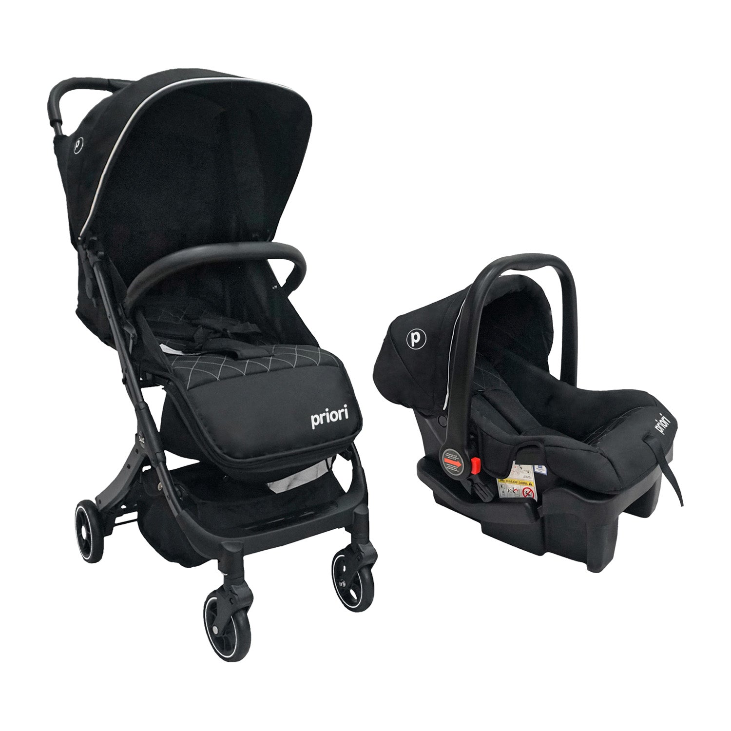 Coche Bebe Ts Priori Salo Negro