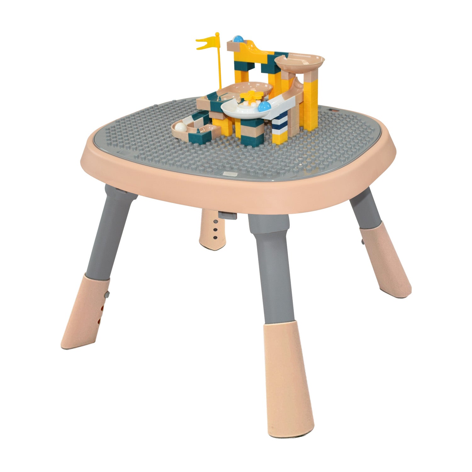 Silla Comedor Bebé 7en1 Priori Seven Rosa