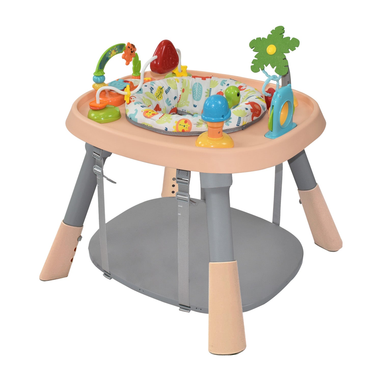 Silla Comedor Bebé 7en1 Priori Seven Rosa