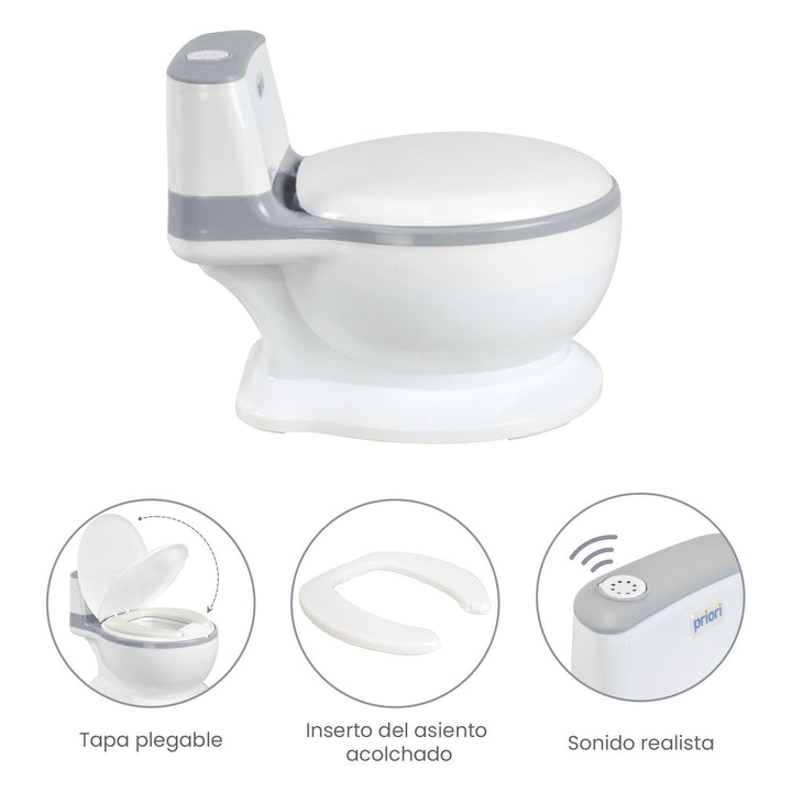 Bañito Entrenador Bebe Soul Gris Priori