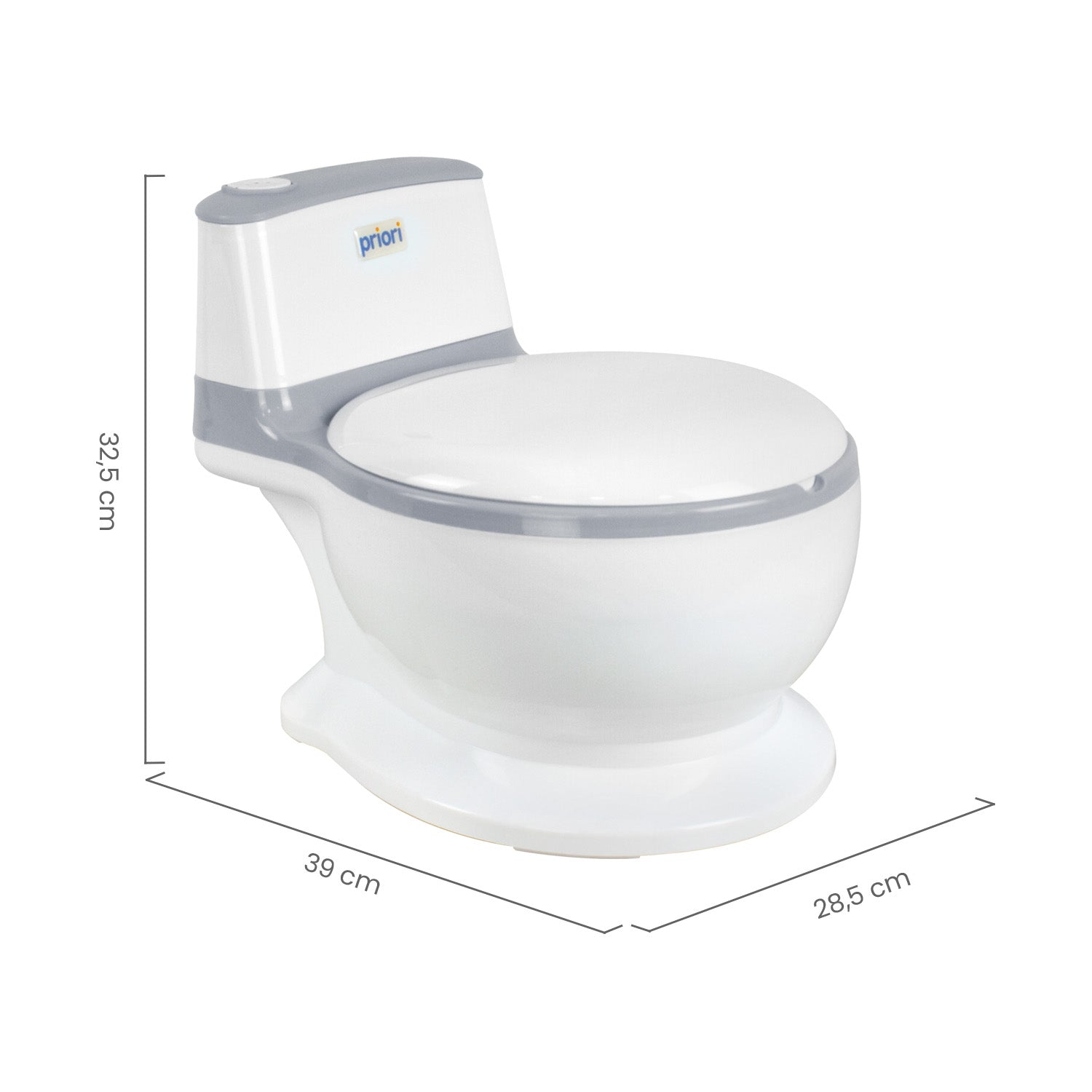 Bañito Entrenador Bebe Soul Gris Priori