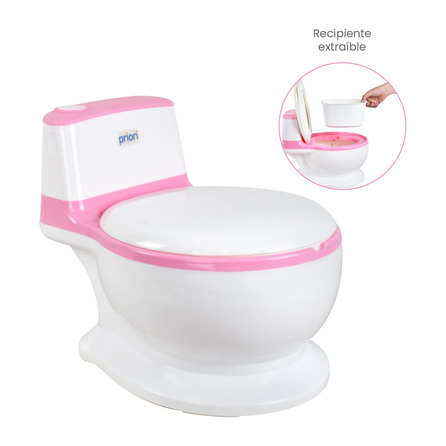 Bañito Entrenador Bebe Soul Rosa Priori
