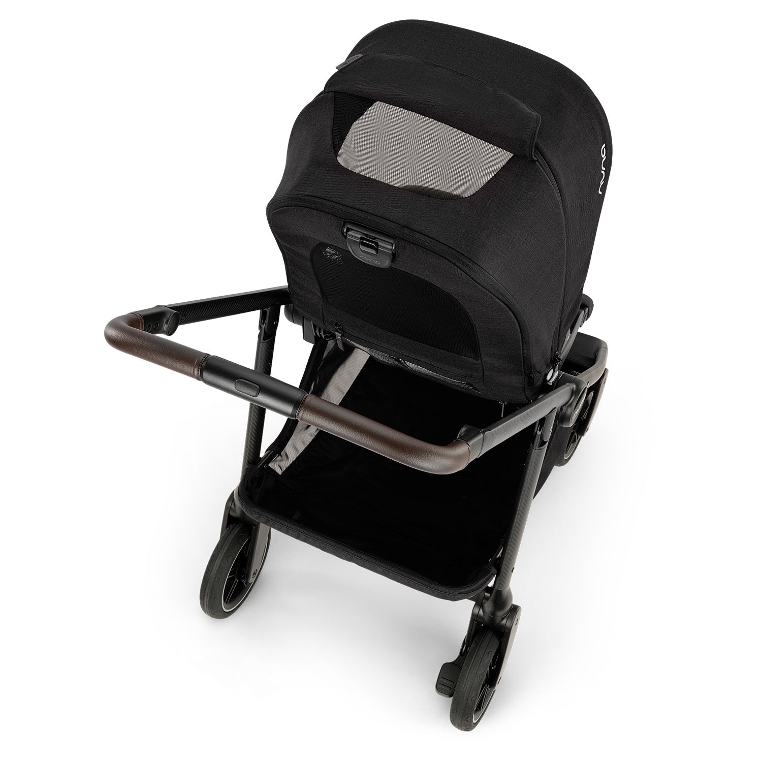 Coche de bebé compacto Nuna Swiv Caviar