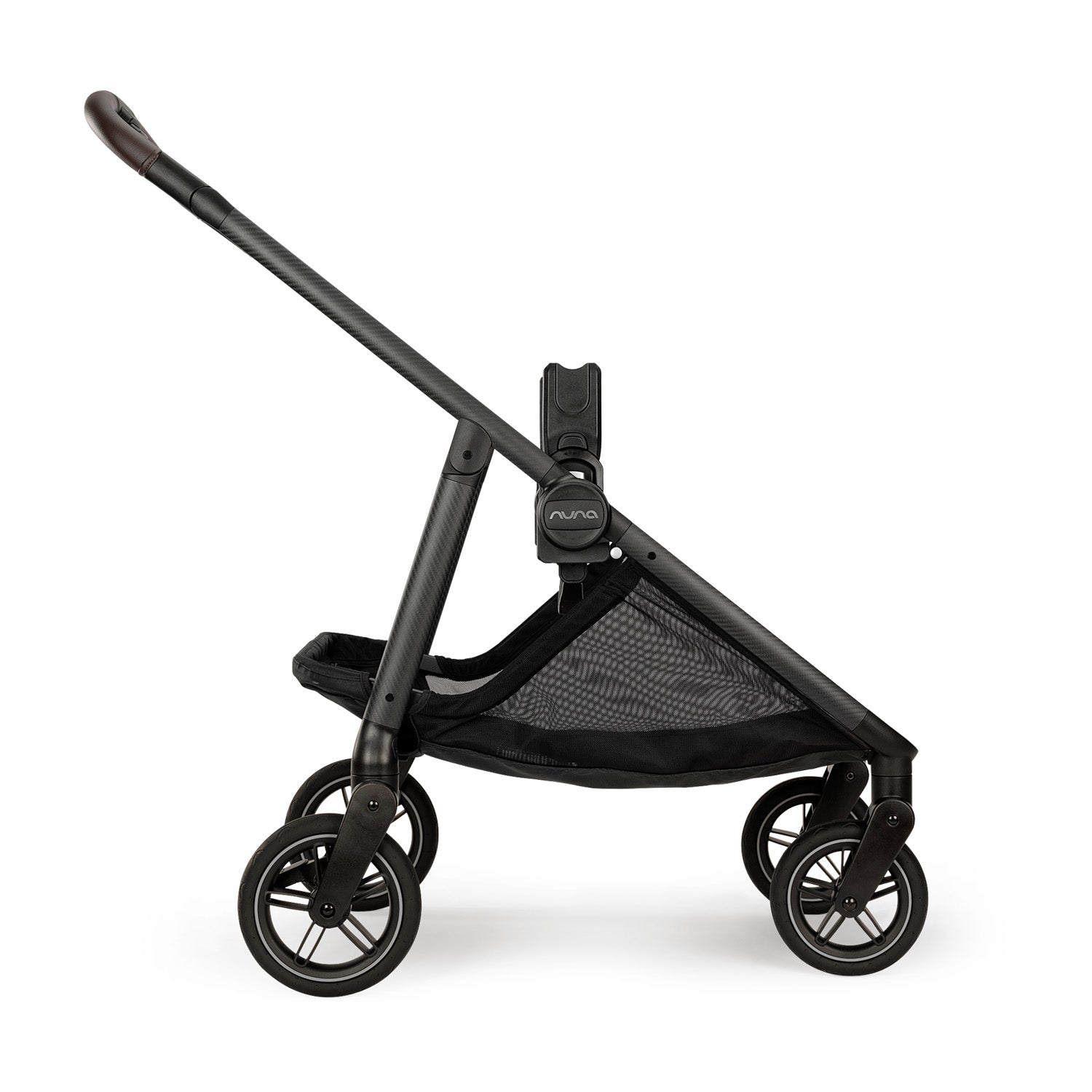 Coche de bebé compacto Nuna Swiv Caviar