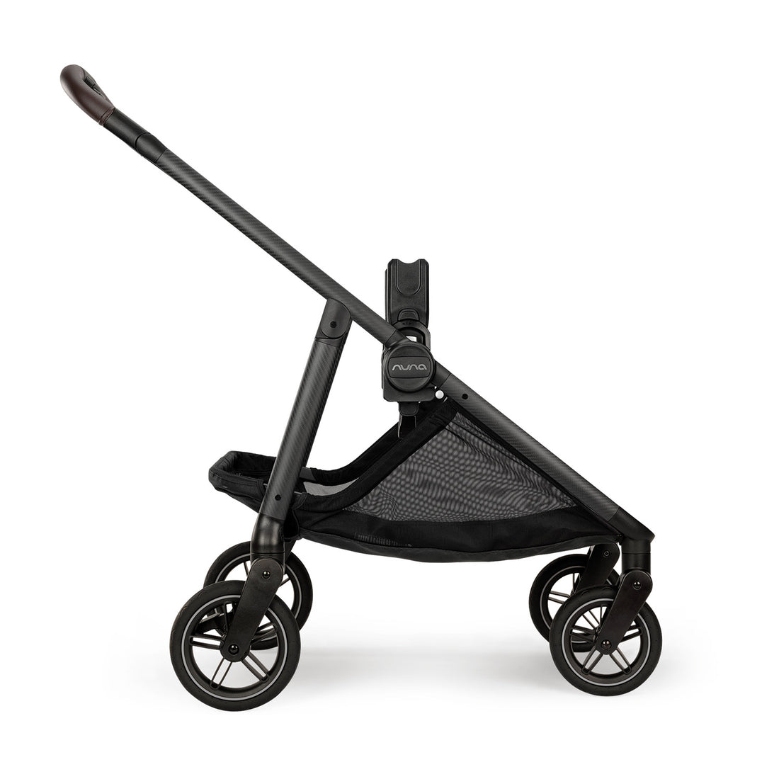 Coche de bebé compacto Nuna Swiv Caviar
