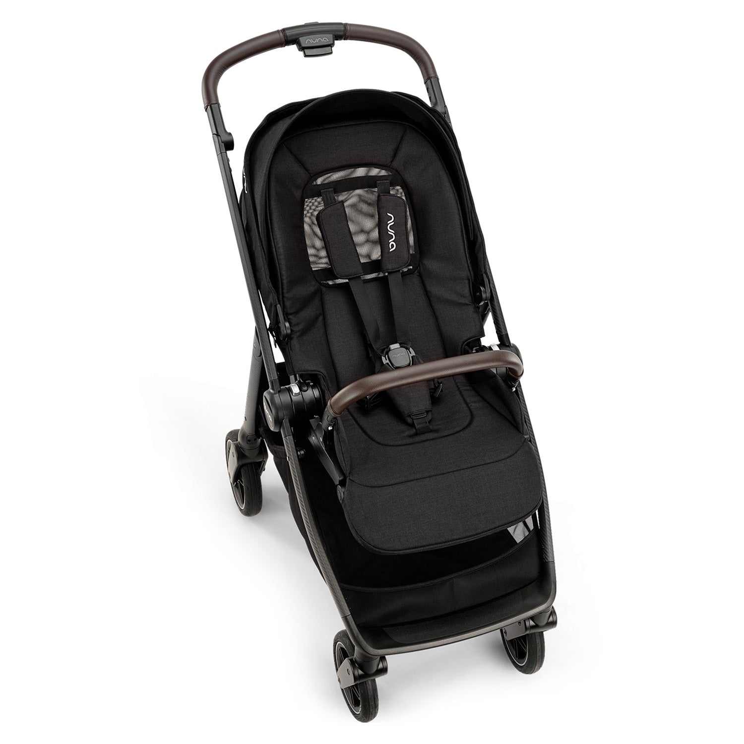 Coche de bebé compacto Nuna Swiv Caviar