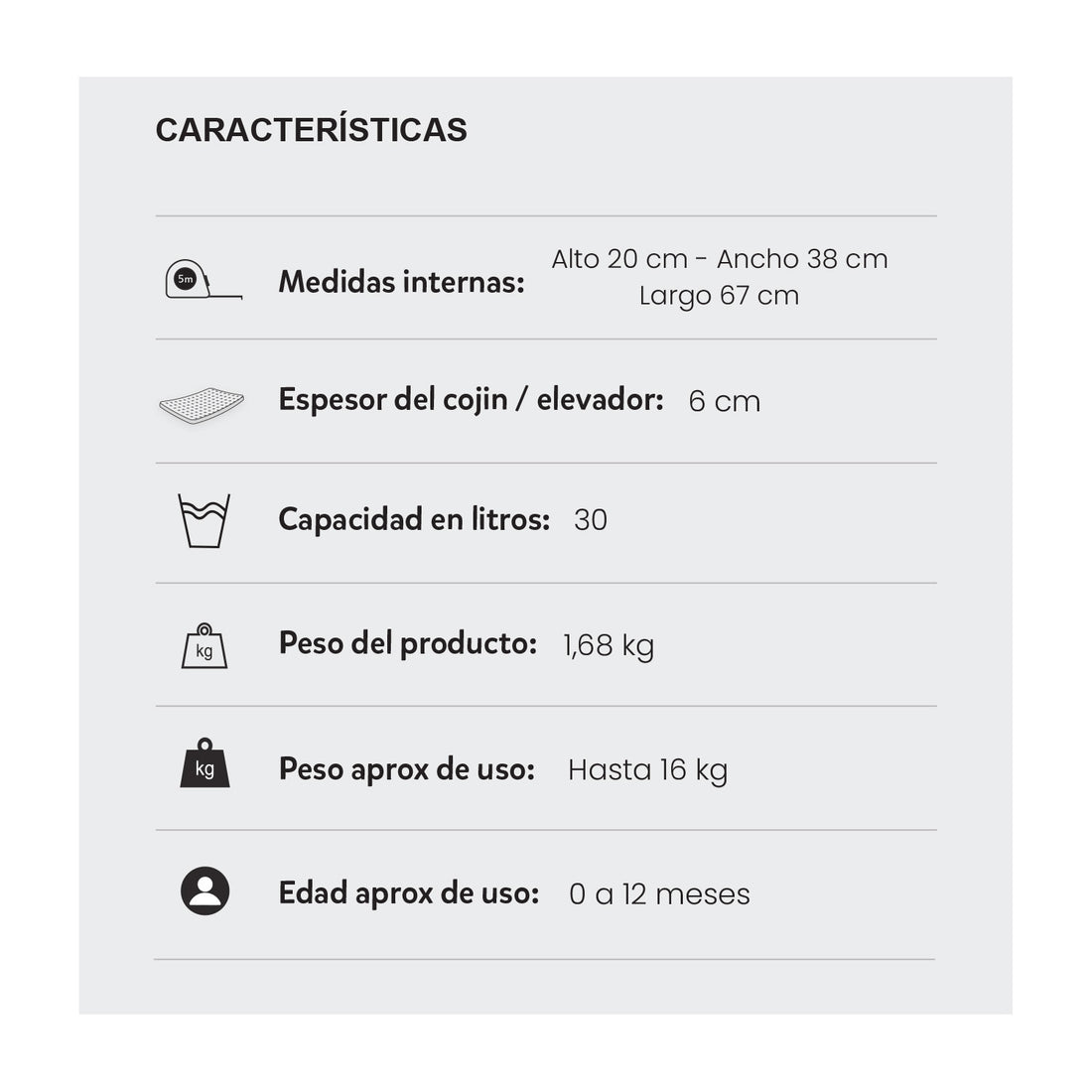 Bañera Bebé Premium baby Cojín y Termómetro Pol Rosa