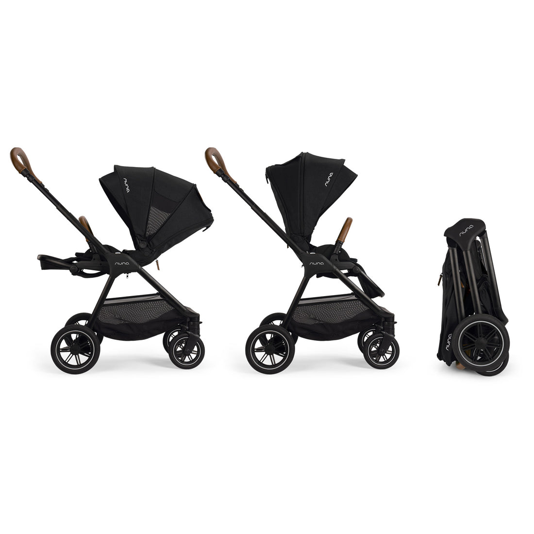 Coche  Bebe Nuna Triv Next  Caviar