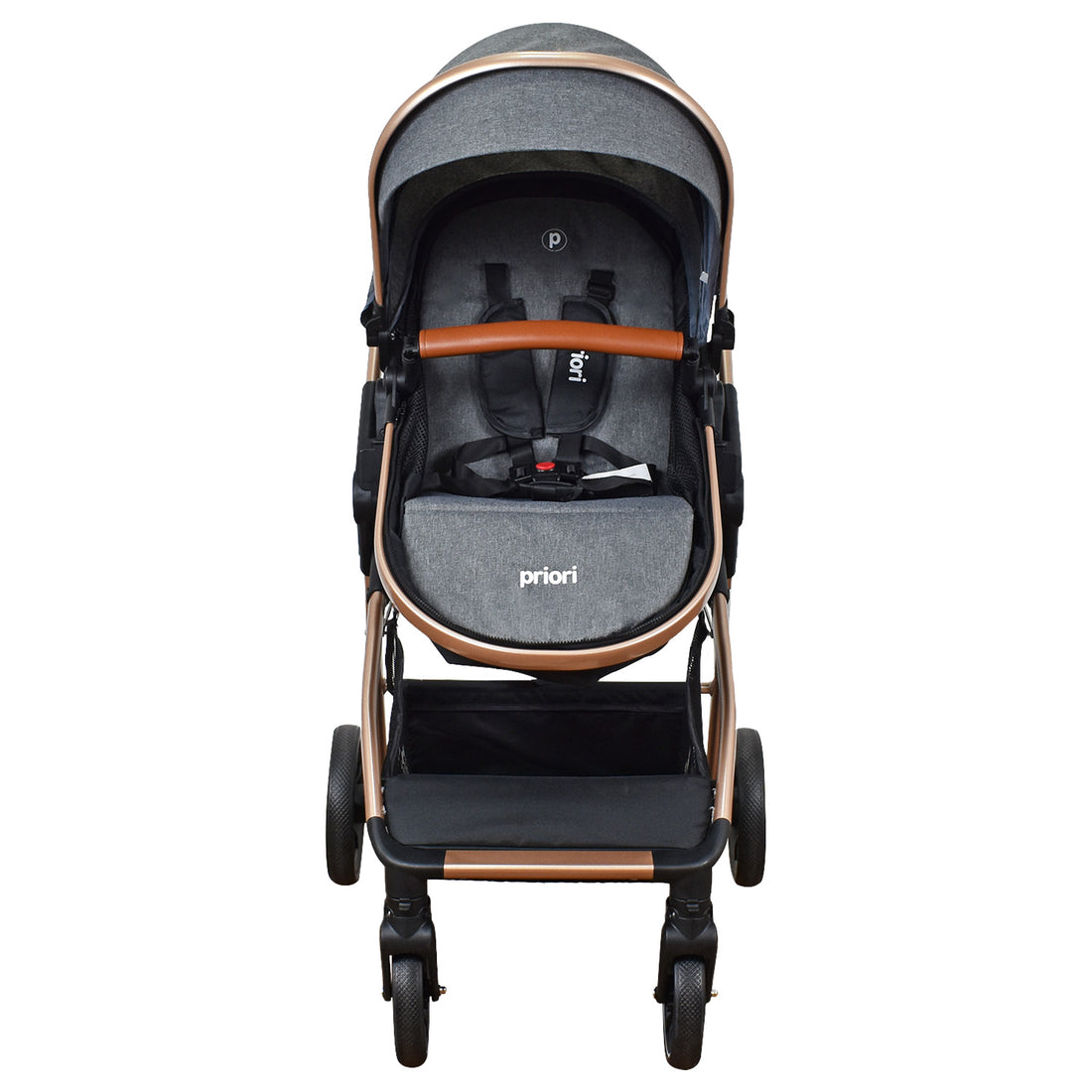 Coche Bebe Moises Ventura Priori Gris Oscuro