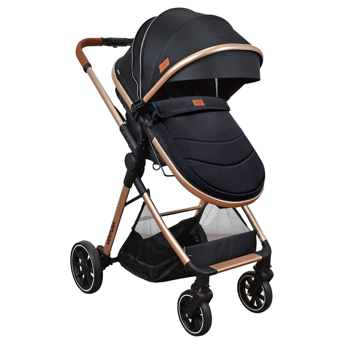 Coche Bebe Moises Ventura Priori Negro