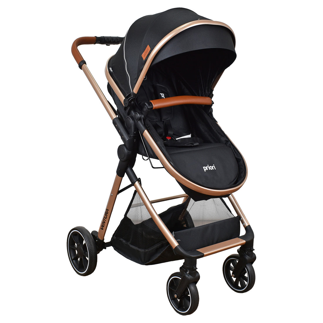 Coche Bebe Moises Ventura Priori Negro