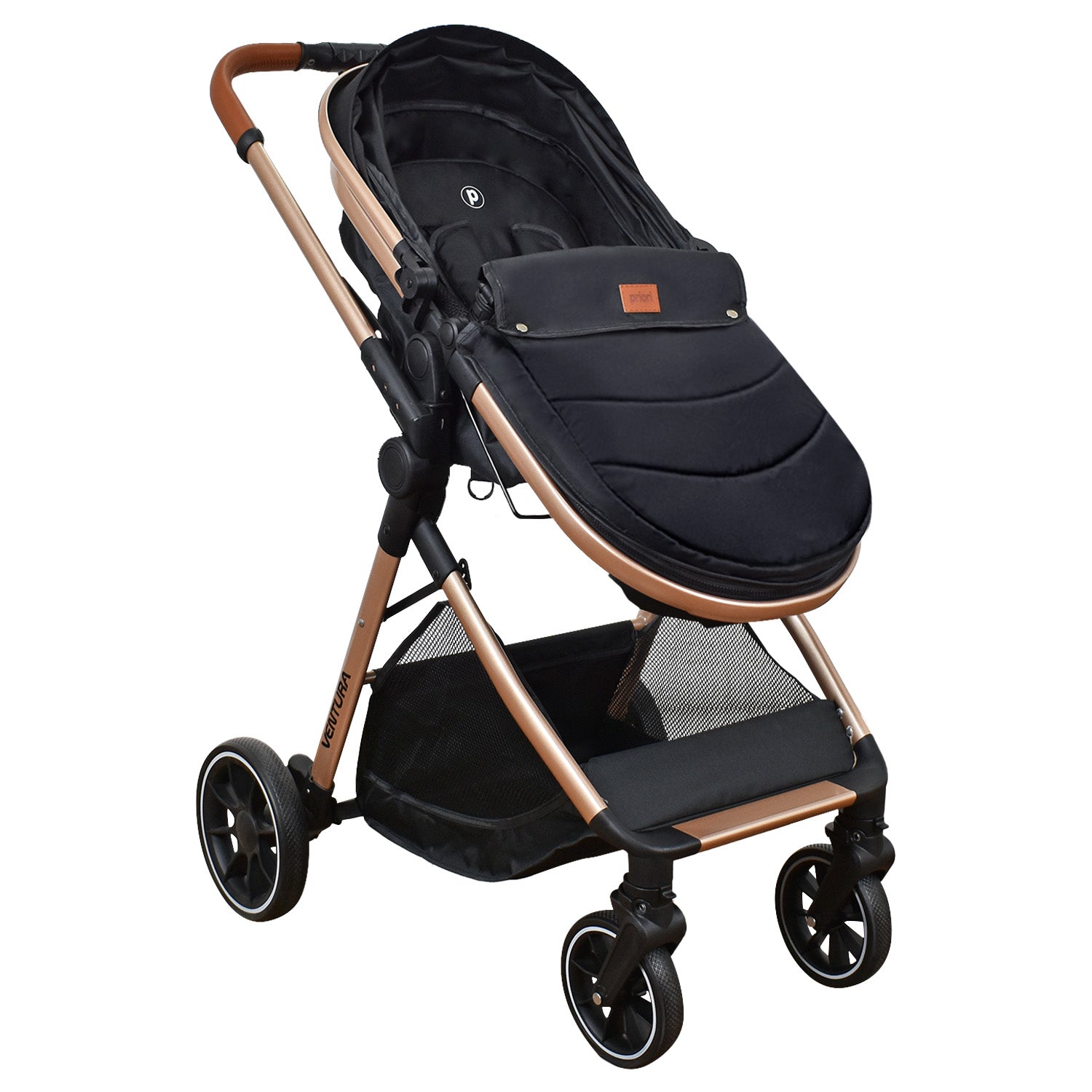 Coche Bebe Moises Ventura Priori Negro
