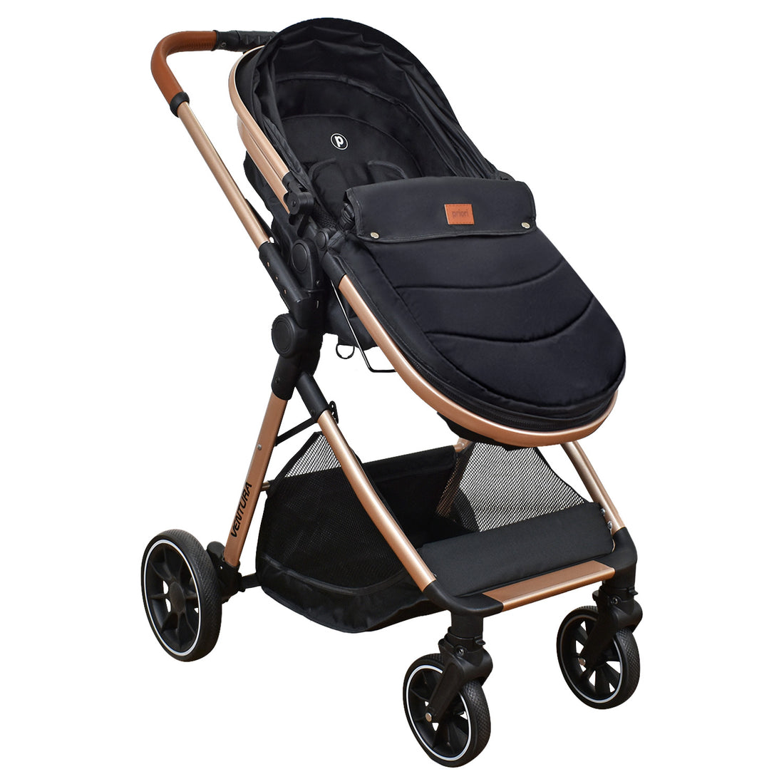 Coche Bebe Moises Ventura Priori Negro