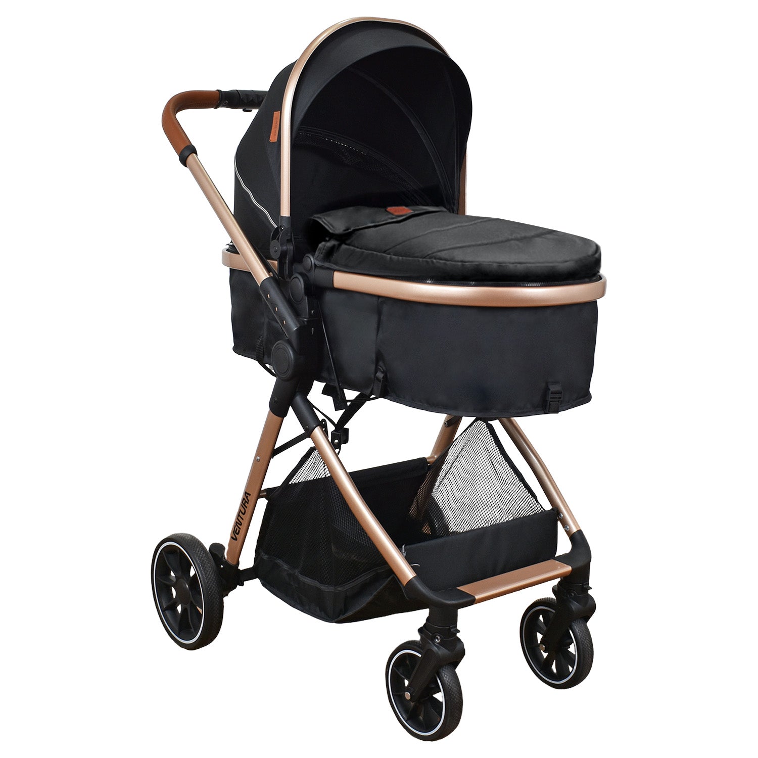 Coche Bebe Moises Ventura Priori Negro