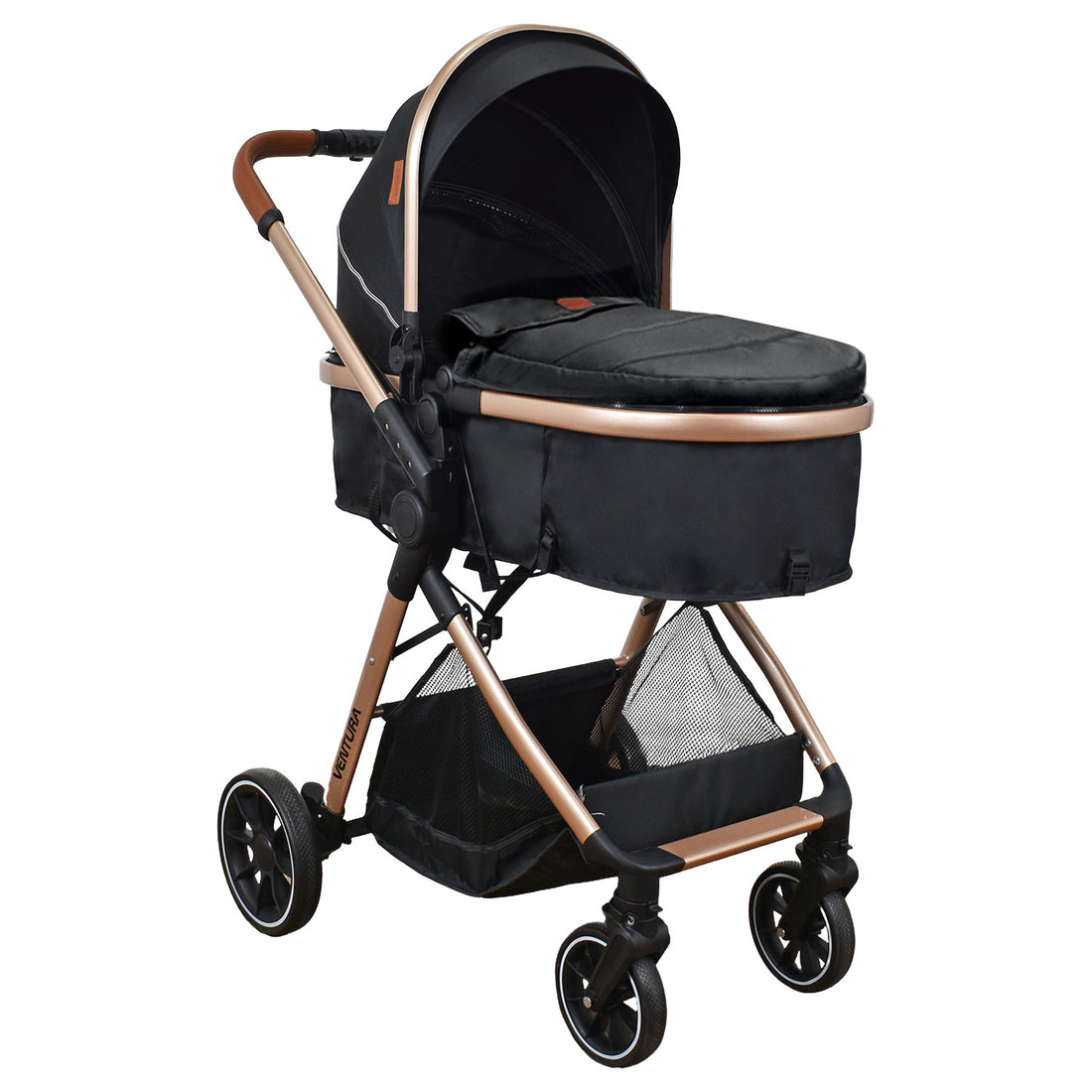 Coche Bebe Moises Ventura Priori Negro