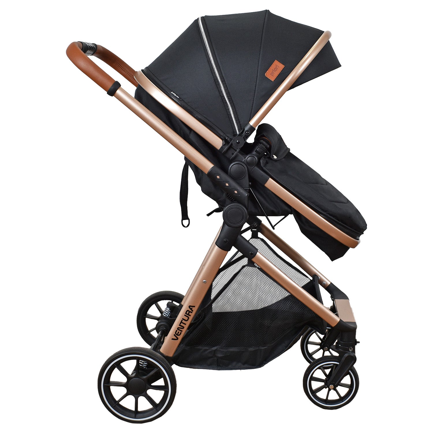 Coche Bebe Moises Ventura Priori Negro