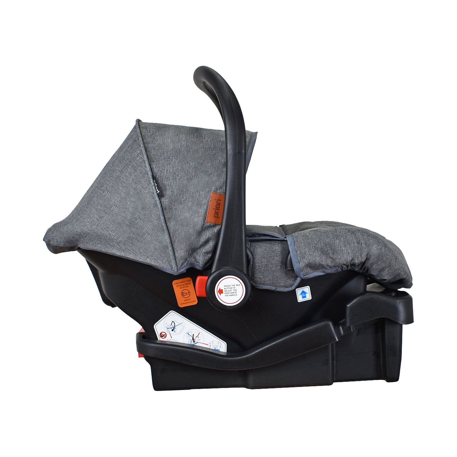 Coche Bebe Travel system Ventura Priori Gris Oscuro