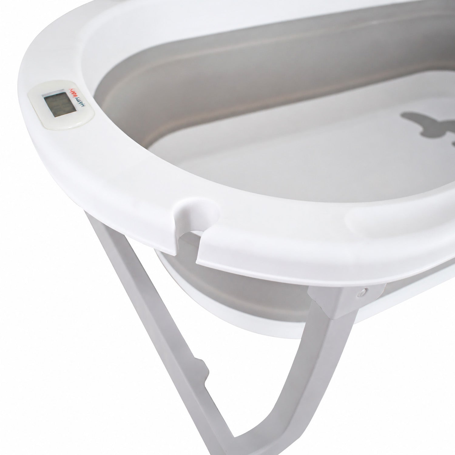 Bañera Bebe Plegable Portatil Wanda Happy Baby Gris