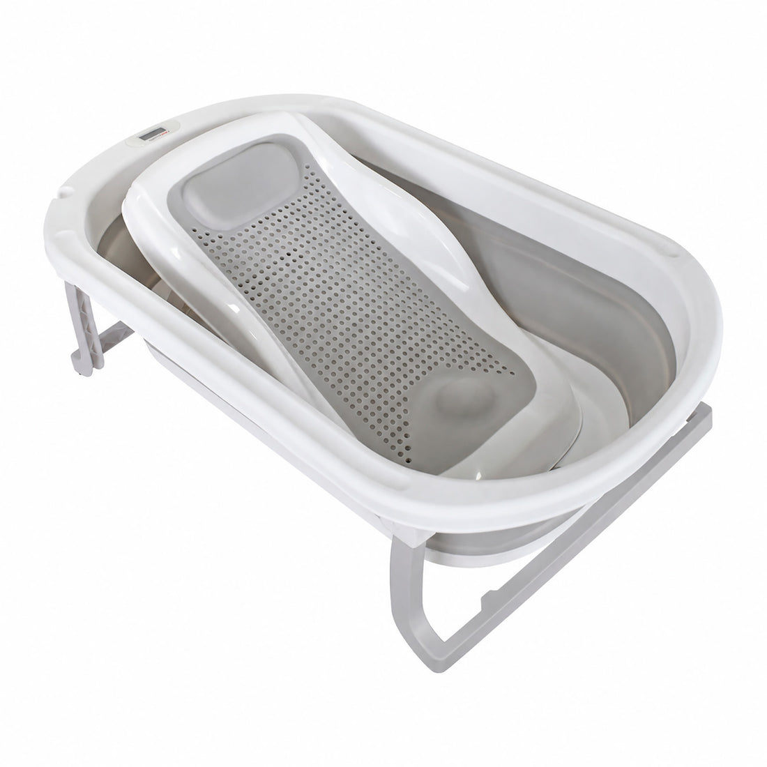 Bañera Bebe Plegable Portatil Wanda Happy Baby Gris