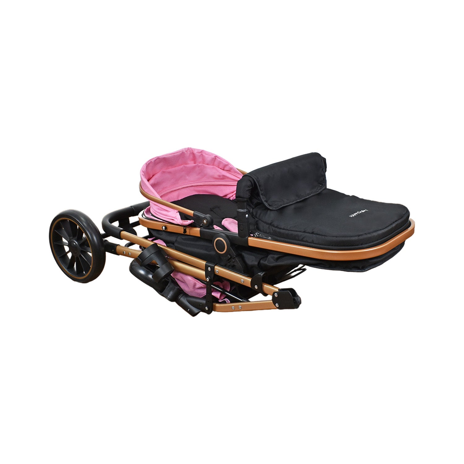 Coche Bebe Welly Happy Baby Rosado