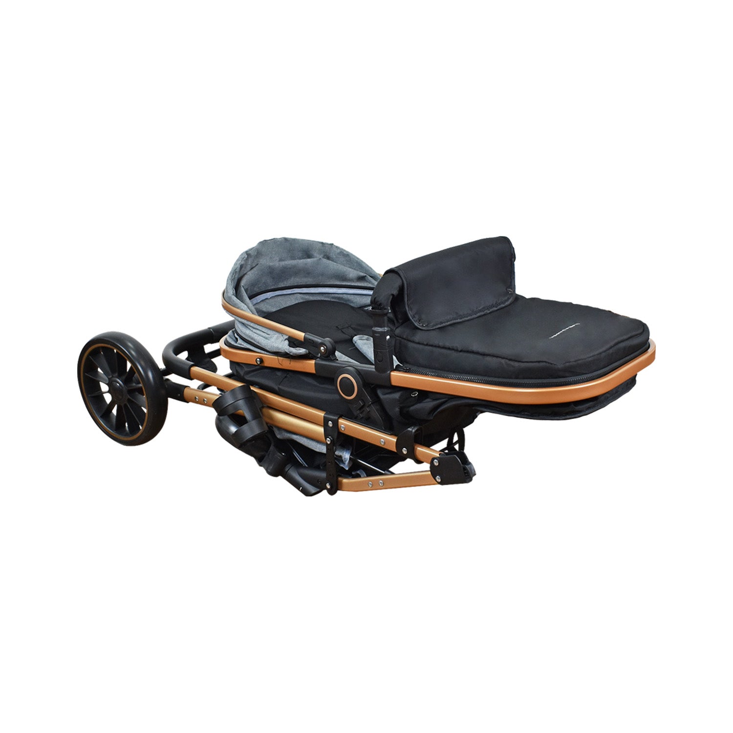 Coche Bebe Travel system Welly Happy Baby Gris