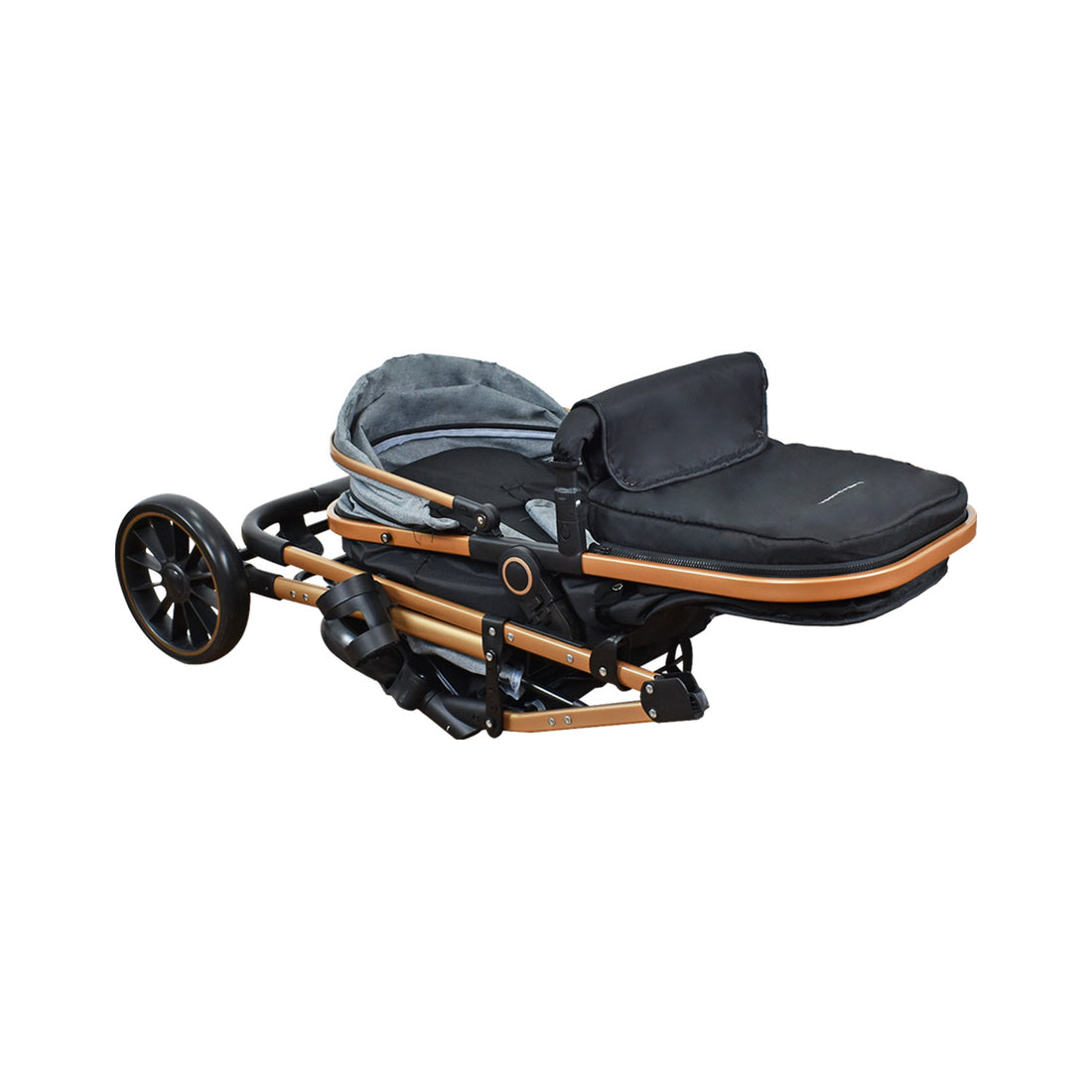 Coche Bebe Travel system Welly Happy Baby Gris
