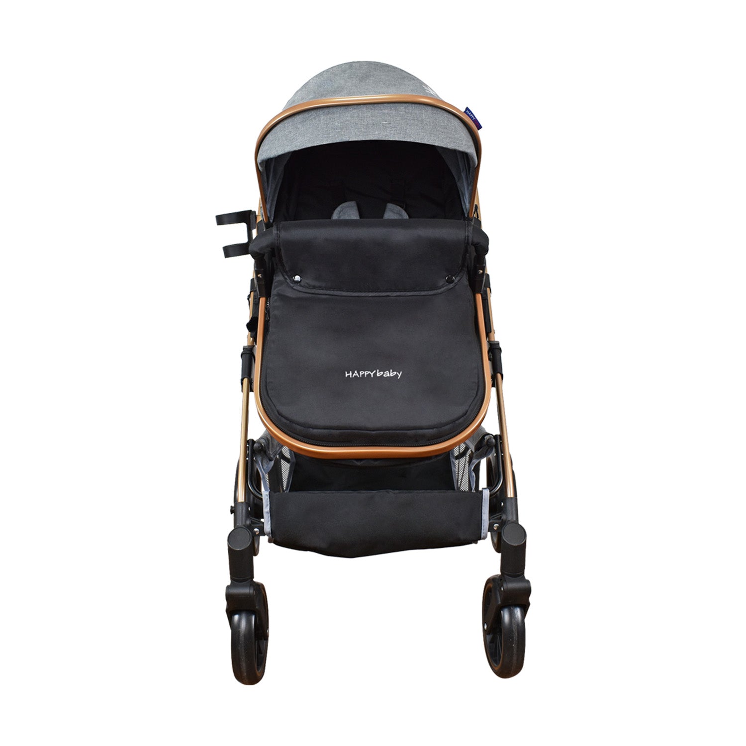 Coche Bebe Travel system Welly Happy Baby Gris