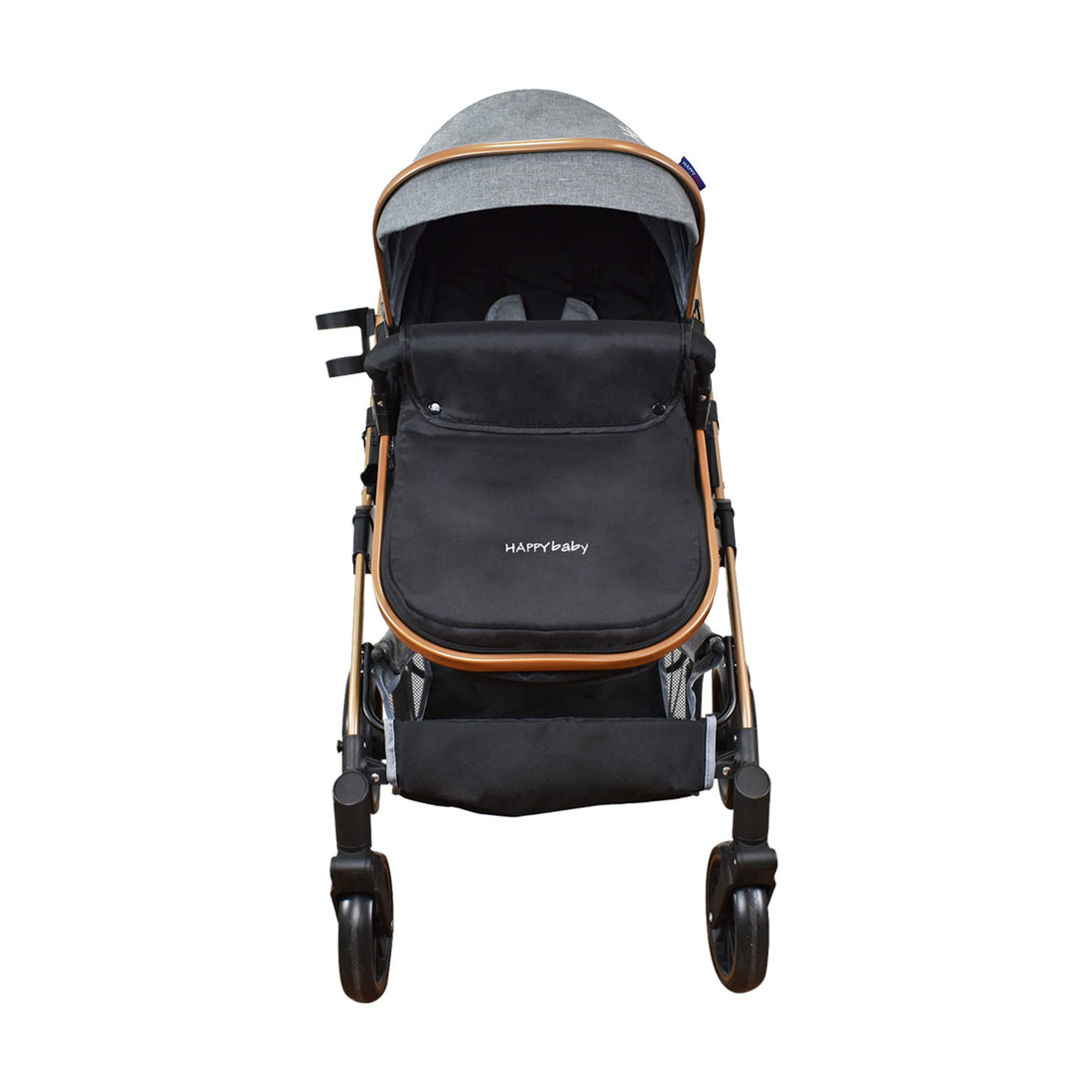 Coche Bebe Travel system Welly Happy Baby Gris