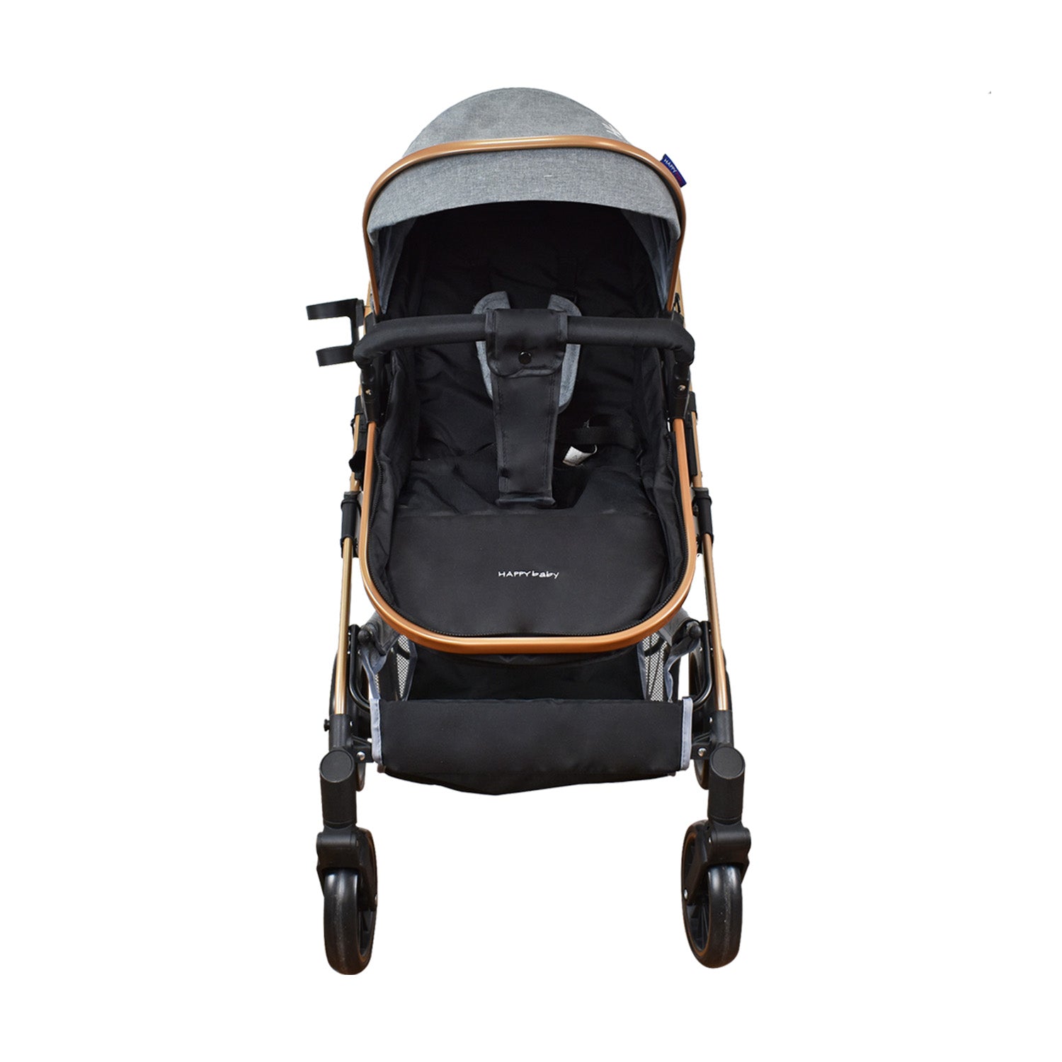 Coche Bebe Travel system Welly Happy Baby Gris